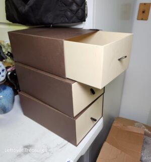 y398- louis vuitton shoe boxes - Image 2
