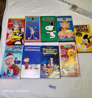 y404- Vintage VHS Cartoon Collection - Image 1