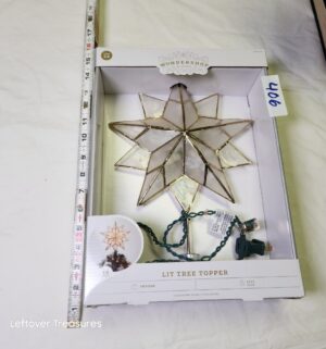 y406- Lit Tree Topper - Image 1