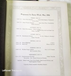 y409- Antique Blue & gold year books with artwork - Image 4