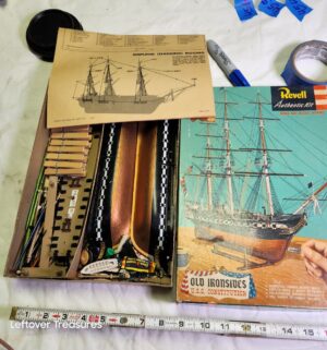 y447- Revell Authentic Kit of the U.S.S. Constitution Old Ironsides - Image 1