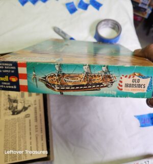 y447- Revell Authentic Kit of the U.S.S. Constitution Old Ironsides - Image 2