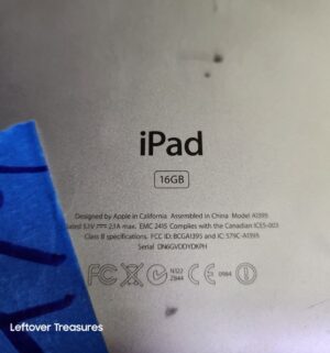 y479- iPad 16GB Model A1395. Factory Reset - Image 3