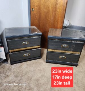 a4- Pair of Night Stands Early 1990s