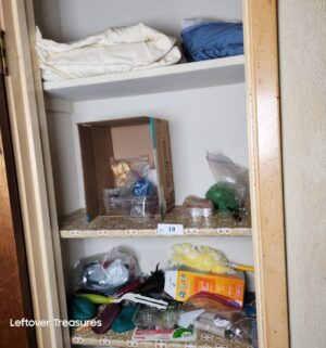 a19- All contents of the linen closet