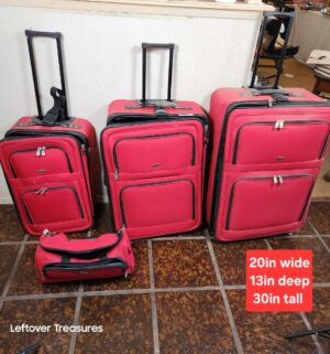 a28- Pierre Cardin Luggage Set