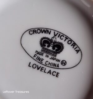 a31- Crown Victoria Lovelace China Set - Image 6