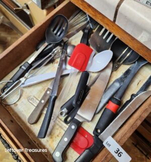 a36- all utensils, knives in kitchen - Image 3