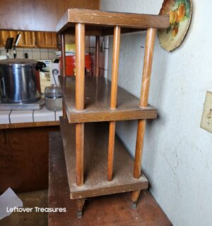 a46- Vintage Curio Shelf - Image 3