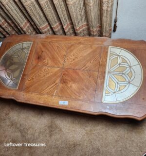 a50- glass panel coffee table - Image 2