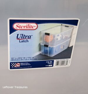 a55- Sterilite Ultra Latch Large Tote - Image 2