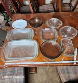 a64- Vintage pyrex, corningware dishes - Image 1