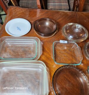 a64- Vintage pyrex, corningware dishes - Image 2