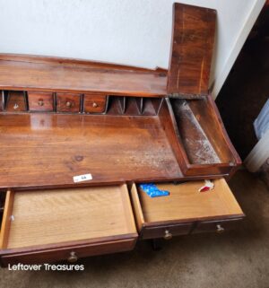 a66- writing desk by Thomasville Furniture in an English Regency style - Image 4