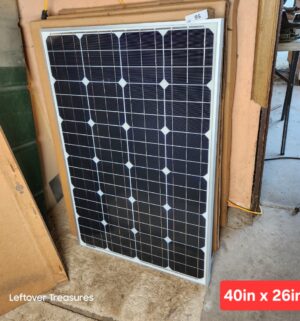 a95- Grape Solar Panels. Sealed in boxes. Model GS-S-100-Fab8 - Image 1