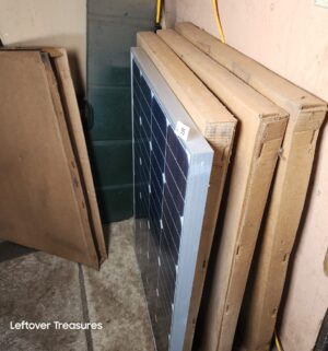 a95- Grape Solar Panels. Sealed in boxes. Model GS-S-100-Fab8 - Image 2