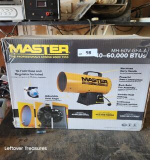 a98- Master 40-60,000 BTUs - Image 1