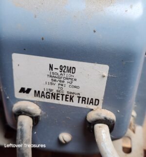 a101- Magnetek Triad Insulation Transformer - Image 3