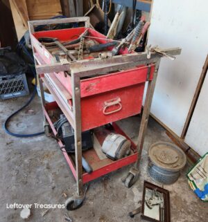 a108- multi-tiered Snap-on tool cart w/ contents - Image 2