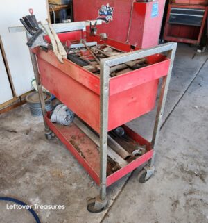 a108- multi-tiered Snap-on tool cart w/ contents - Image 3