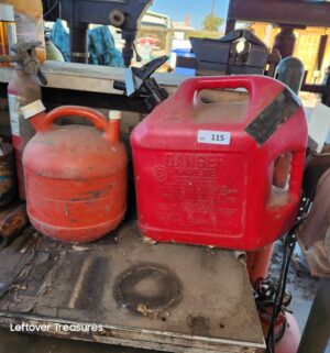 a115- 2 fuel cans - Image 1
