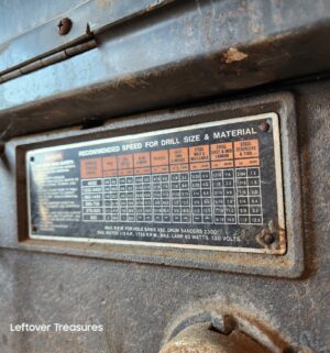a137- Sears Drill Press. Tested/works - Image 3