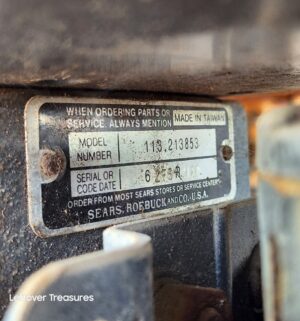 a137- Sears Drill Press. Tested/works - Image 5