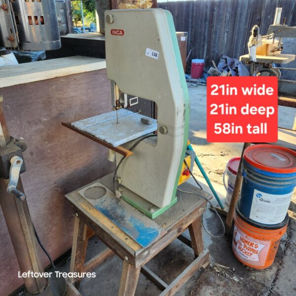 a138- Inco Scroll Saw. Tested/works - Leftover Treasures