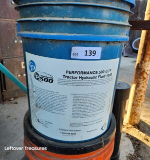 a139- Tractor hydraulic fluid 1000. 75% full - Image 1