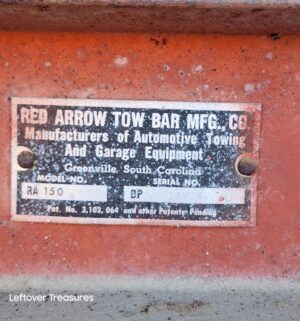 a143- Red Arrow Model 150. 20 Ton Press - Image 3