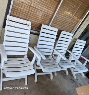 a155- Set of 4 Tiffany Kettler chairs - Image 1