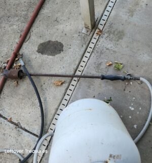 a161- propane tank w/ fuel and torch - Image 2