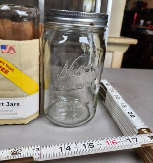 a214- kerr quart jars - Image 2