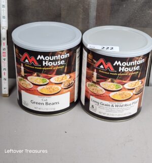 a222- Mountain House. Rice. Green Beans - Image 1