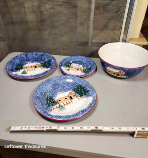 a226- The Cooks Bazaar Holiday Mountain Lodge dishes - Image 1