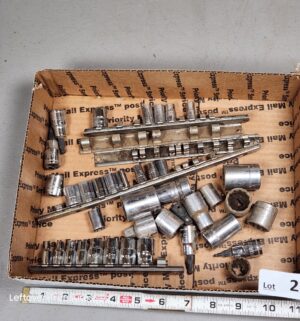 a239- tray of sockets - Image 1
