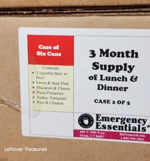 a245- 3 box set of mountain house emergency essentials - Image 4