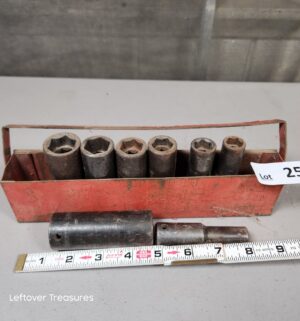 a257- snap on and duo chrome sockets - Image 1