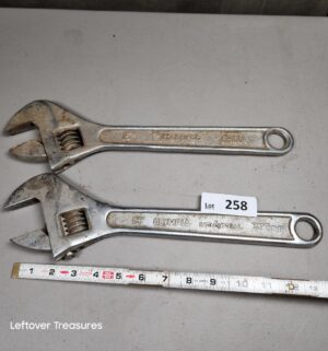 a258- 2 crescent wrenches - Image 1