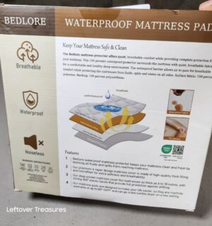 a259- Cal King Waterproof mattress pad - Image 3