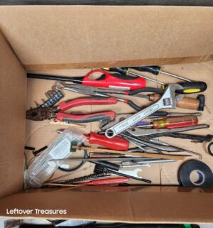 a261- box of misc tools - Image 2