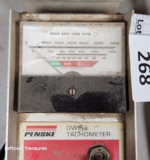 a268- vintage penske dwell tachometer - Image 2