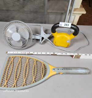 a283- kettle bell, fan, bug zapper - Image 1