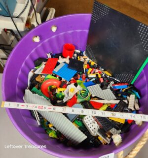a304- Tub of legos - Image 2