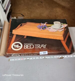 a305- Teakwood Bed Tray - Image 1