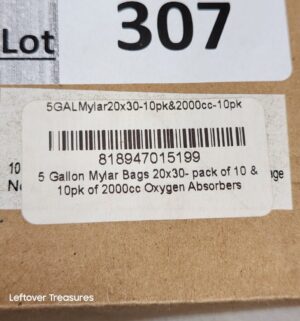 a307- 5 Gallon Mylar Bags - Image 2