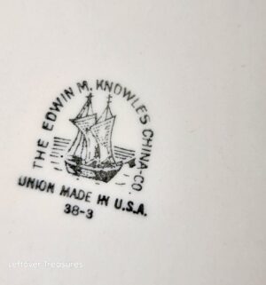 a327- Hall Superior China Aladdin Teapot, antique dish - Image 3