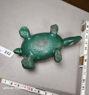 a332- hand-painted Mexican pottery turtle - Image 3