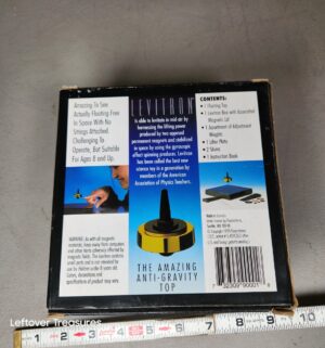 a342- 1995 Levitron The Amazing Anti-Gravity Top - Image 2