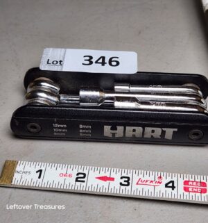 a346- Hart 6-Piece Metric Folding Nut Driver Set - Image 1